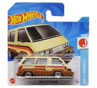 Hot Wheels - 1986 Toyota Van - HW J-Imports 6/10 - HKJ15 - Short Card - Beige - Mattel 2023