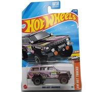 Hot Wheels 1988 Jeep Wagoneer, Pink/Purple, HW Hot Trucks, 1:64 Scale Diecast