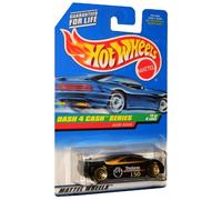 Hot Wheels - 1997 - Dash 4 Cash Series - Audi Avus - Black & Gold - #3 of 4 cars - Collector #723 - Limited Edition - Collectible 1:64 Scale