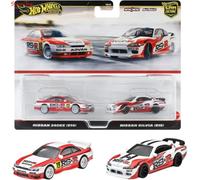 Hot Wheels Car Culture Nissan 240SX and Nissan Silvia HRR84 Pack Mattel