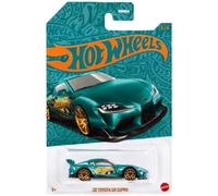 Hot Wheels 20 Toyota Gr Supra Pearl & Green Chrome 3/6