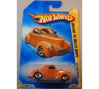 Hot Wheels 2009-025 New Models Custom '41 Willys Coupe ORANGE 1:64 Scale