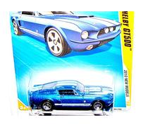 Hot Wheels 2010-001 New Models #1 BLUE '67 Shelby GT500 1:64 Scale by Hot Wheels