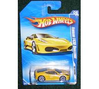 HOT WHEELS 2010 HW RACING 06 OF 10 YELLOW FERRARI F430 CHALLENGE
