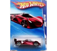 Hot Wheels 2010 Mazda Furai (Red) 119/240, '10 All Stars. 1:64 Scale.