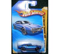 Hot Wheels 2010 NEW MODELS 03/44 BLUE '67 PONTIAC FIREBIRD 400