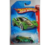HOT WHEELS 2010 RACE WORLD CAVE GREEN SINISTRA 208/240