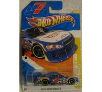 Hot Wheels 2011-037 New Models Danica Patrick 2010 Chevy Impala 1:64 Scale BLUE