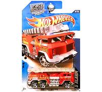 Hot Wheels 2011 5 Alarm Fire Truck HW City Works 178/244 RED