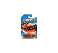 Hot Wheels 2011 Heat Fleet 1965 Ford Mustang Copper Red with Flames and Opening Hood