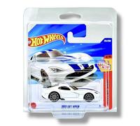 Hot Wheels 2013 SRT Viper (White & Blue) 6/10 Then And Now - 2025-214/250 (Short Card) - includes a KLAS Car Keeper Protector Case - JBB15