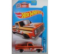 Hot Wheels, 2015 HW City, 83 Chevy Silverado [Orange with Fram] Die-Cast Vehicle #16/250