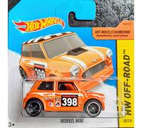 Hot Wheels, 2015 HW Off-Road, Morris Mini [Orange] Die-Cast Vehicle #80/250 by MATTEL