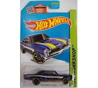 Hot Wheels, 2015 HW Workshop, '67 Pontiac GTO [Metallic Blue] Die-Cast Vehicle #228/250 by Hot Wheels