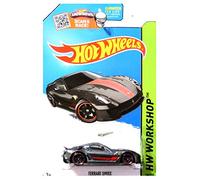 Hot Wheels, 2015 HW Workshop, Ferrari 599XX [Black] Die-Cast Vehicle #188/250, 1:64 Scale