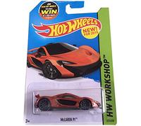 Hot Wheels, 2015 HW Workshop, McLaren P1 [Dark Orange] Die-Cast Vehicle #223/250, 1:64 Scale