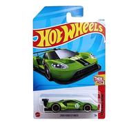 Hot Wheels 2016 Ford GT Race Car (Green), Then and Now 7/10