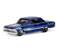 Hot Wheels, 2016 Muscle Mania, '63 Chevy II [Blue] Die-Cast Vehicle #128/250