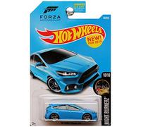 Hot Wheels, 2016 Night Burnerz, Forza Motorsport '16 Ford Focus RS [Blue] #90/250 by Mattel
