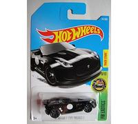 Hot Wheels 2017 HW Exotics '15 Jaguar F-Type Project 7 141/365, Black