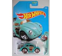 Hot Wheels 2017 Tooned Volkswagen Beetle 74/365, Teal