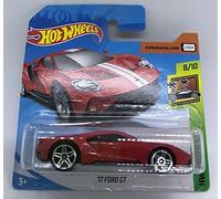 Hot Wheels 2018 '17 Ford GT Red 8/10 HW Exotics 240/365 (Short Card)