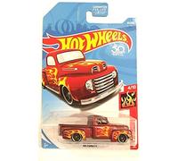 Hot Wheels 2018 50th Anniversary HW Flames '49 Ford F1 85/365, Maroon