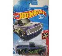 Hot Wheels 2018 50th Anniversary HW Flames Custom '69 Chevy (Purple) 11/365, Purple