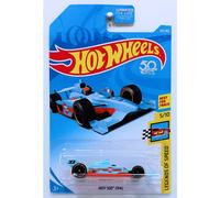 Hot Wheels 2018 50th Anniversary Legends of Speed Indy 500 Oval 123/365, Light Blue