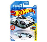 Hot Wheels 2018 50th Anniversary Legends of Speed Porsche 917 LH 124/365, Light Blue