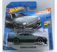 Hot Wheels 2018 '82 Nissan Skyline R30 Metallic Grey 10/10 Factory Fresh 169/365 (Short Card)