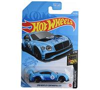 Hot Wheels 2018 Bentley Continental GT3, [Blue] 246/250 Nightburnerz 1/10