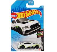 Hot Wheels 2018 Bentley Continental GT3 - Race Day 7/10 - White 133/250