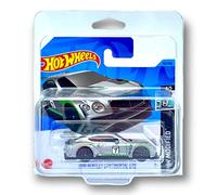 Hot Wheels 2018 Bentley Continental GT3 (Silver) 3/5 HW Modified 2023-44/250 (Short Card) *** COMES IN A KLAS CAR KEEPER PROTECTIVE COLLECTORS CASE *** HKL45