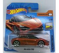 Hot Wheels 2018 McLaren 720S Burnt Orange 1/10 Factory Fresh 178/365 (Short Card)