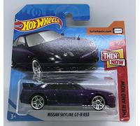 Hot Wheels 2018 Nissan Skyline GT-R R33 Metallic Purple 6/10 Then and Now 193/365 (Short Card)