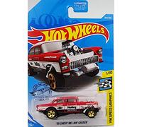 Hot Wheels 2019 Hw Speed Graphics '55 Chevy Bel Air Gasser (Red)