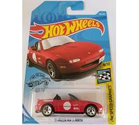 Hot Wheels 2019 Hw Speed Graphics '91 Mazda MX-5 Miata, 184/250 Red
