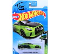 Hot Wheels 2019 Speed Blur T Fox '17 Nissan GT-R (R35) Guaczilla 61/250, Green