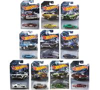 Hot Wheels 2020 American Steel Muscle Cars Complete Set of 10 Diecast Vehicles