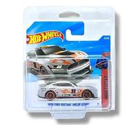 Hot Wheels 2020 Ford Mustang Shelby GT500 (Grey, Black & Orange) 2/10 Nightspeed - 2026-10/250 (Short Card) - includes a KLAS Car Keeper Protector Case - JJH87