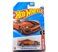 Hot Wheels 2020 Ford Mustang Shelby GT500 [Orange], Mustang 60 Series 2/5, 1:64 Scale Diecast