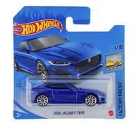 Hot Wheels 2020 Jaguar F-Type (Blue) 1/10 Factory Fresh 2021 - 25/250 (Short Card) GRX29