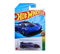 Hot Wheels - 2020 Koenigsegg Jesko - HW Exotics 2/10 - HTC21 - Short Card - Super Sports Car - Iris Purple - Mattel 2024 - 1:64
