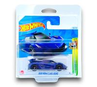 Hot Wheels 2020 Koenigsegg Jesko (Metallic Purple) 2/10 HW Exotics - 2024-184/250 (Short Card) - includes a KLAS Car Keeper Protector Case - HTC21