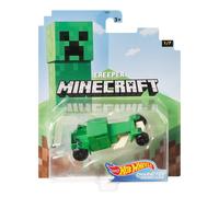 Hot Wheels Minecraft Vehicle Creeper - character cars - New