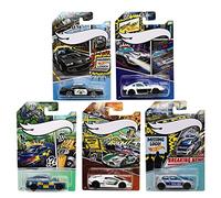 Hot Wheels 2020 Police Pursuit Comic Missing Logo Art Variant Complete Set of 5 Diecast Vehicles