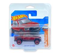 Hot Wheels 2020 Ram 1500 Rebel (Red) 1/10 HW Hot Trucks 2022 - 97/250 (Short Card) *** COMES IN A KLAS CAR KEEPER PROTECTIVE COLLECTORS CASE *** HCX93