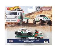Hot Wheels 2020 TEAM TRANSPORT CASE J VOLKSWAGEN BAJA BUG WIDE OPEN CAR CULTURE