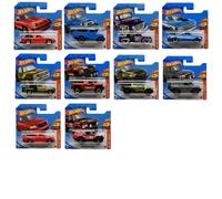 Hot Wheels 2021 Hot Trucks Complete Set of 10 Diecast Vehicles 1/10 Thru 10/10 (Short Card Version) Bundle